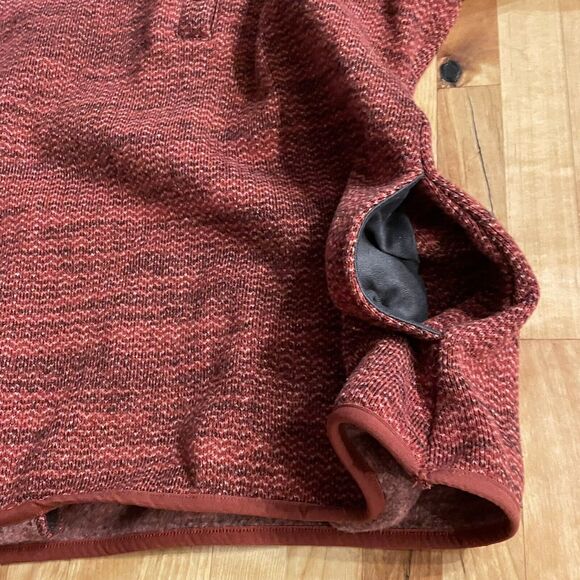 Orvis Sweater Mock Neck 1/4 Button Fleece Pullover Active Outdoors Womens S - Picture 5 of 11